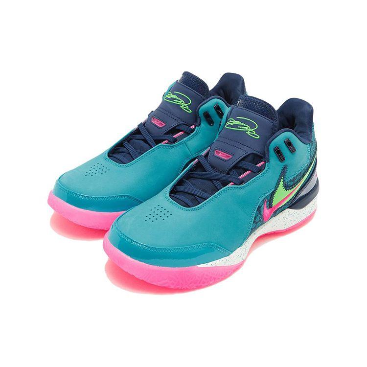 Nike Zoom LeBron NXXT Gen AMPD South Beach Men Sneakers Teal Dusty-Cactus Green-Strike FJ1566-300