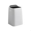 Trash Can, Large Capacity, Open Top, Modern Oval Design, Bathroom, Kitchen, Bedroom, Living Room