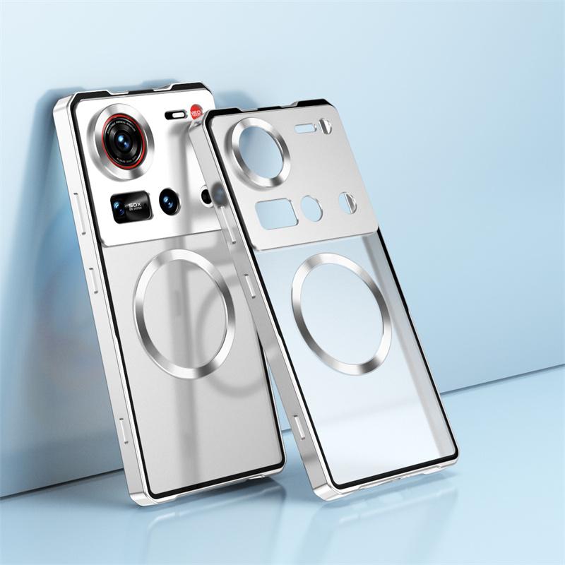 

Чехол для телефона ZTE Nubia Z70 Ultra Magsafe, приятный для кожи, с защитой всей камеры, матовый, для беспроводной зарядки, ударопрочный ZTE nubia Z70 Ultra