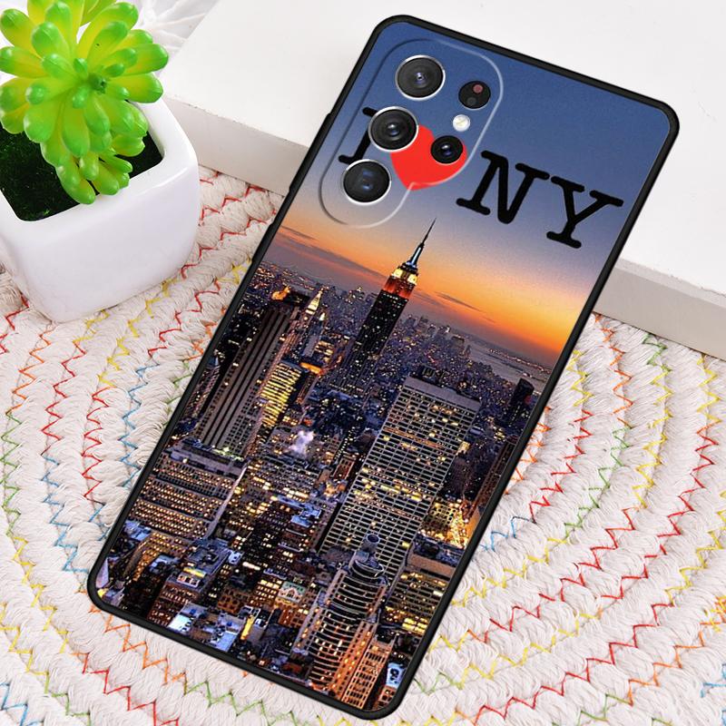 Dark Night New York City Phone Case for Samsung Galaxy note 10 pro S26 Ultra S23 S24 FE S25 S21 S22 PLUS shockproof Cove
