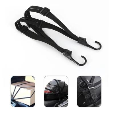 With 2 Hooks Helmet Fixed Strap High-Elasticity Helmet Tie Down Strap Durable Helmet Rope