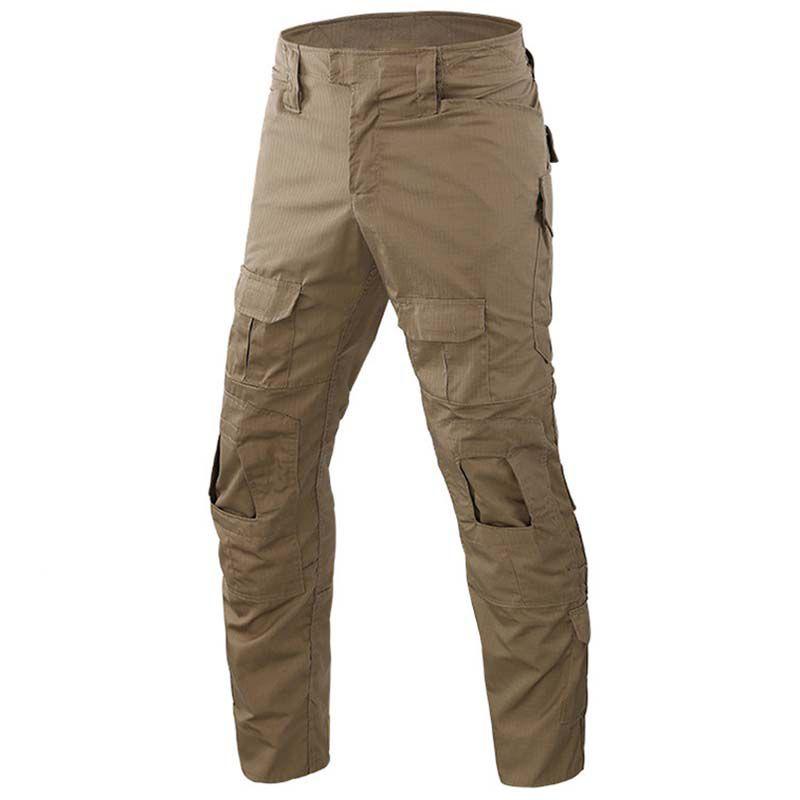 Men's Military Army Combat Tactical Airsoft Pants With Multi-pockets And Ergonomic Knee Design