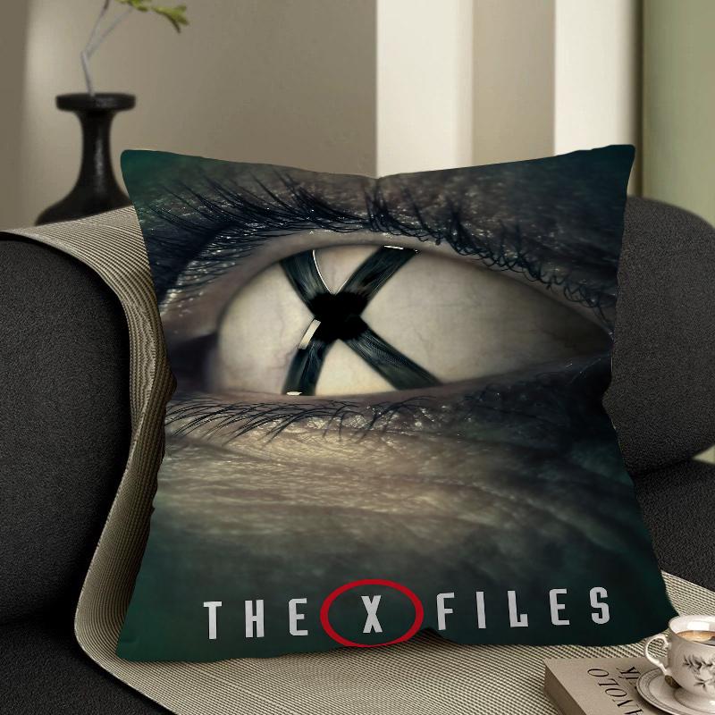 Horror Movie X-Files Pillow Anime Pillow Sofa Bed Head Pillow Cover Cushion Cover 45x45 Cm Fashion