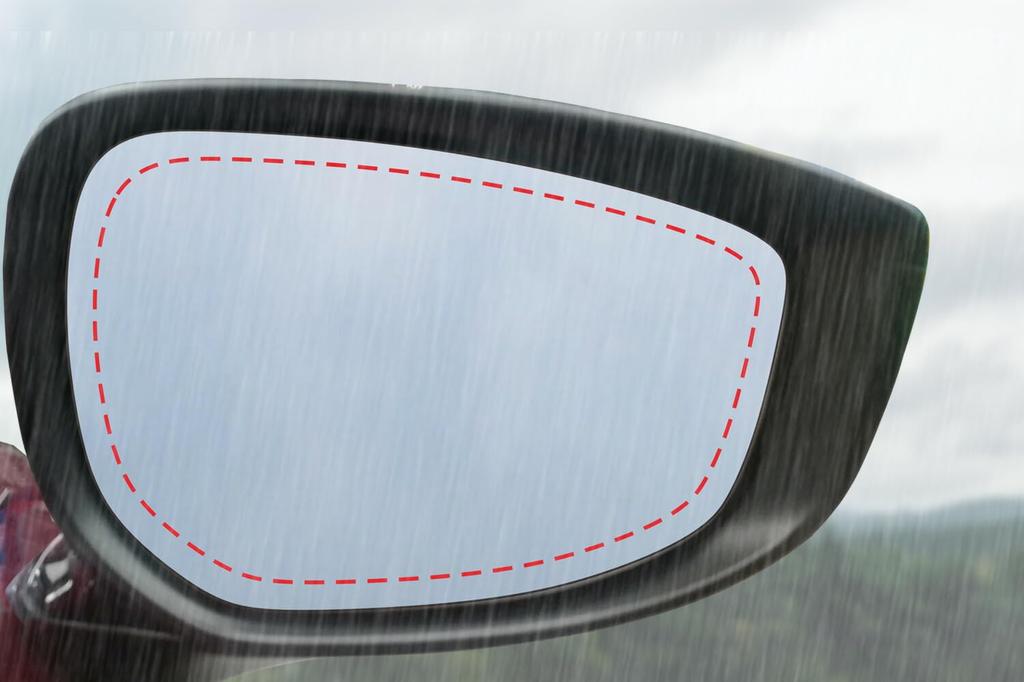 [Set of 2] ClearView MAZDA CX-30 DM Series Compatible Hydrophilic Film, Door Mirror, Side