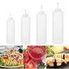 1 buc Sticle de stoarcere pentru condimente Dispenser de sos de salată Ketchup Muștar cu capac pe capac Sticla de ulei de măsline Gadget de bucătărie