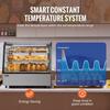 Refrigerated Display Case Bakery Display Fridge Case 4.2 Cu ft/115L 2-Tier