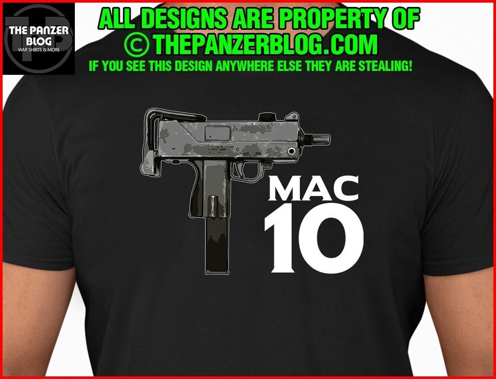 MAC-10 Machine Gun T-Shirt Rifle Unisex T-Shirt XXXXL