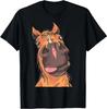 Rolig hästridning hästälskare gåva tee present unisex t-shirt