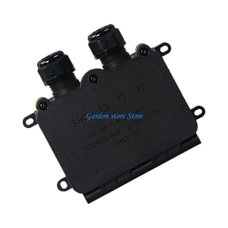 B0KB Portable Outdoor Junction Box with Waterproof Protective Accessory Convenient for 8 12mm Electrical Projects Supplies