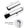 Pro Volkswagen VW Polo Golf 7 6 5 4 Mk4 7 Passat Touran Car Clean Tools Kartáč Car Auto Kit Čištění výstupu vzduchu Nastavitelný