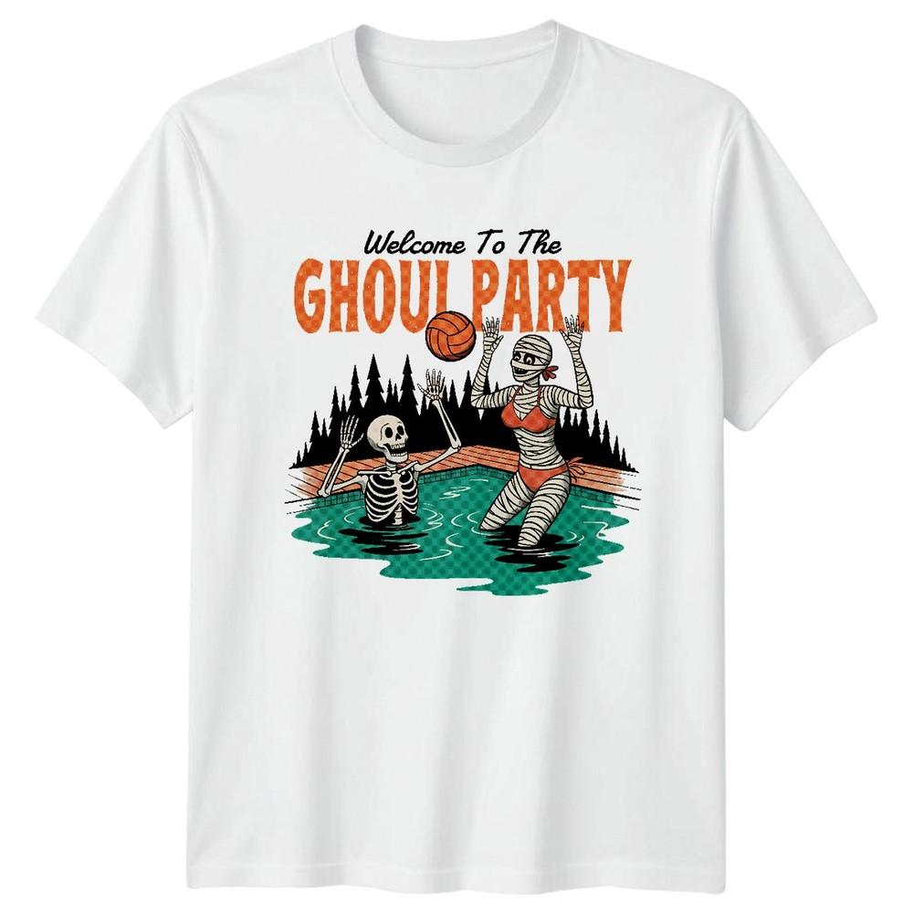 Welcome To The Ghoul Party Halloween Holidays Unisexs TShirt Unisexs Tee S