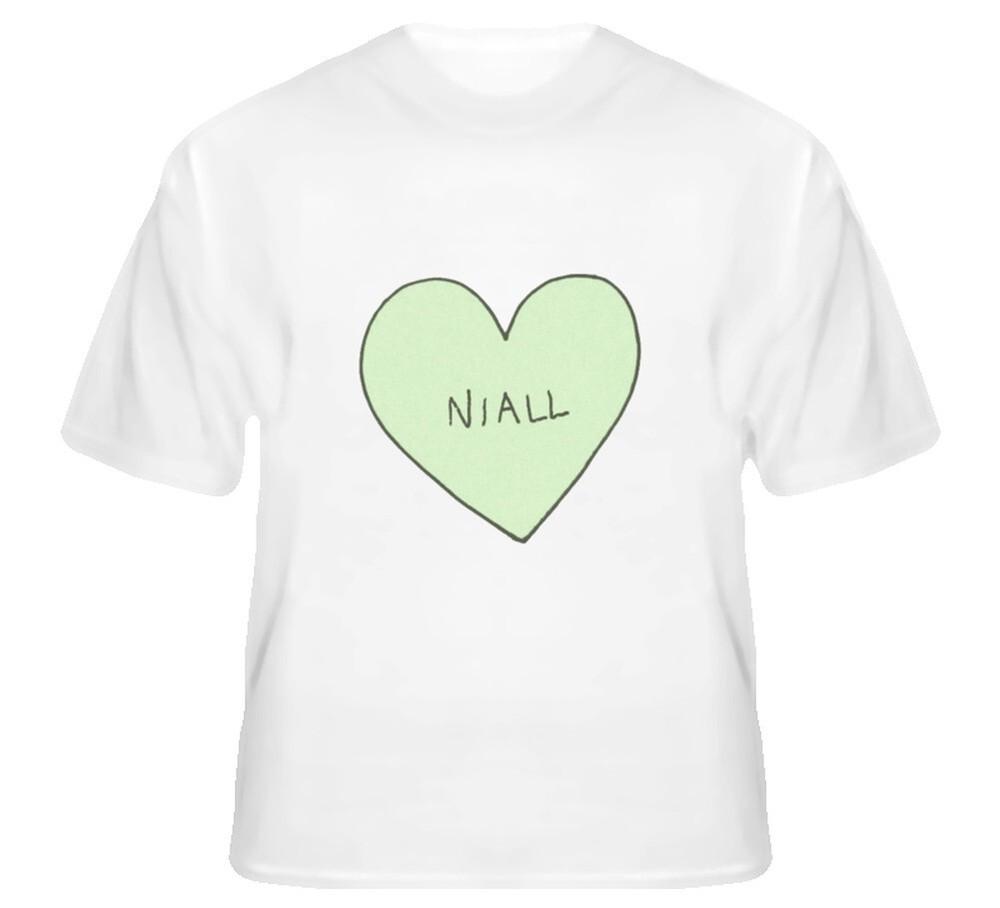 

Niall Horan green heart XL