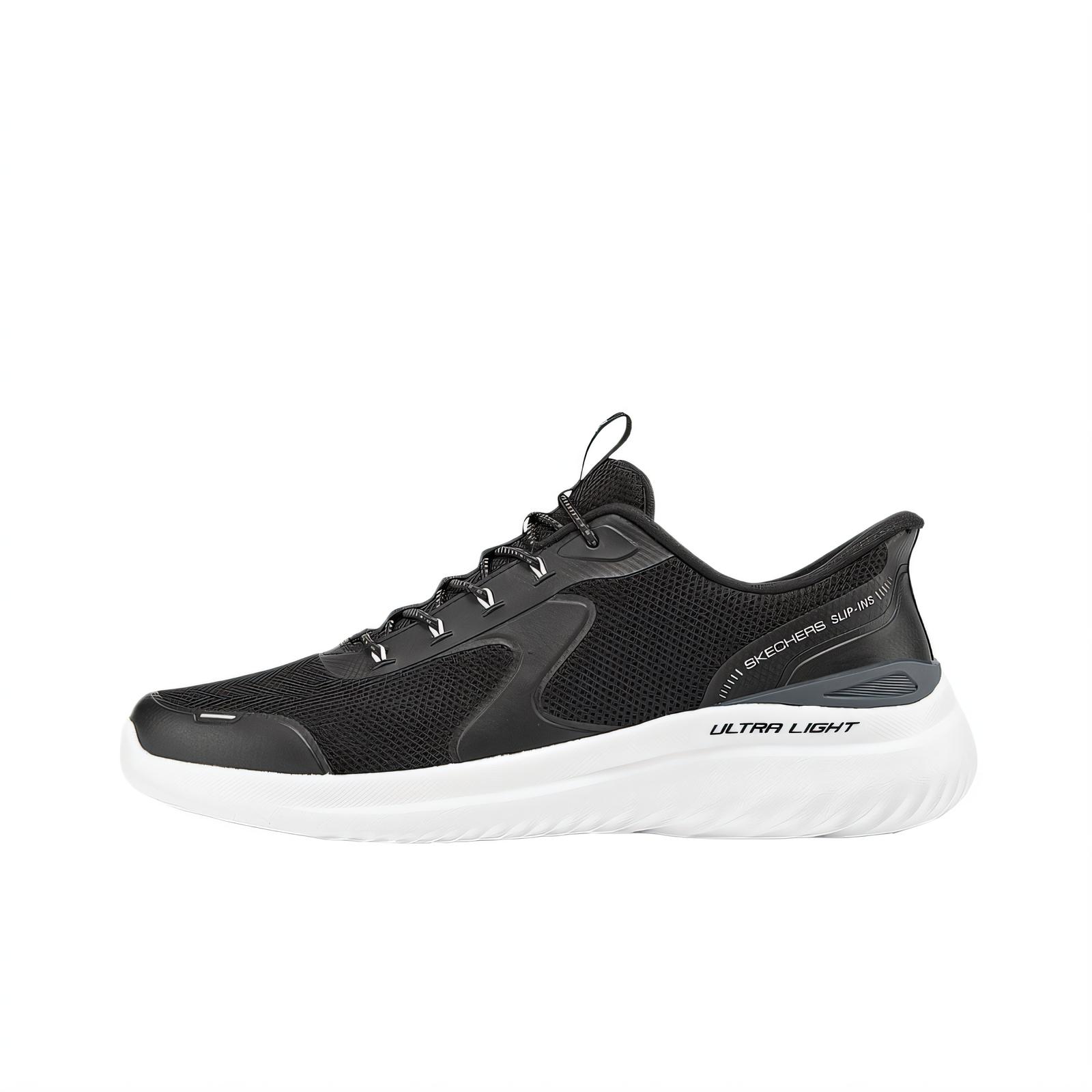 Skechers Sport Comfortable Durable Low-Top Casual Shoes Men sneakers Black 232945-BLK 39.5