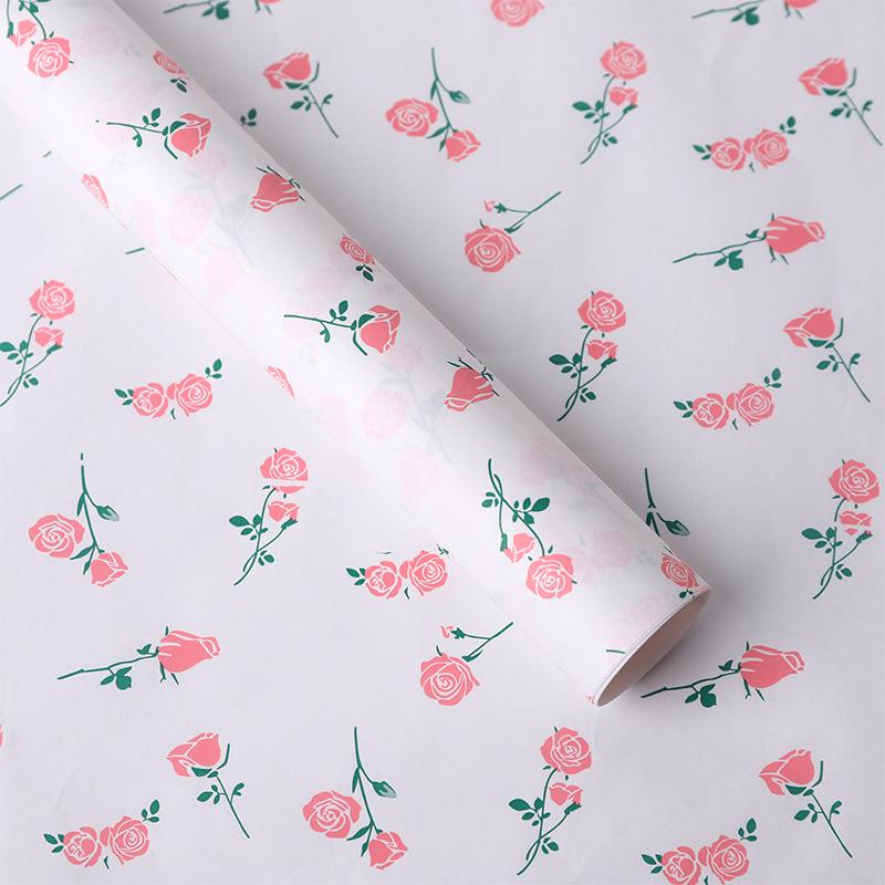 Exklusives florales Seidenpapier zum Einwickeln und Auslegen