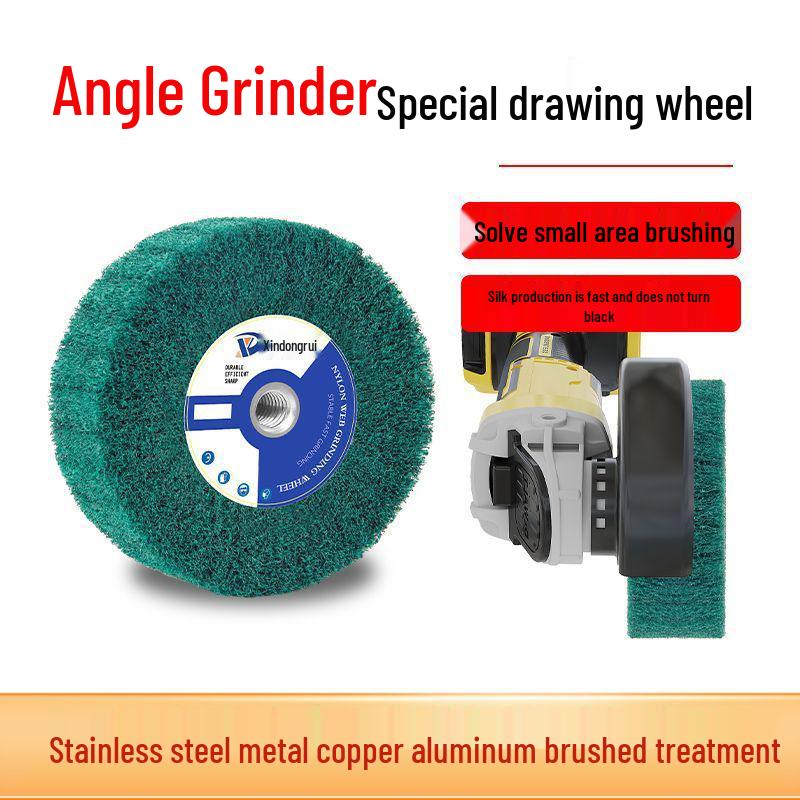 Nerezový a nylonový lešticí stroj na kov, měď, hliník a zrcadlové leštění s brusným padem.