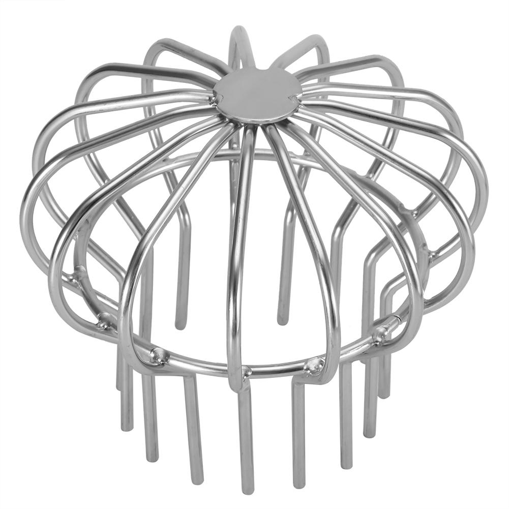 Stainless Steel Roof Drain Pipe Anti Blocking Floor Drain for Indoor Yard Use(Tube 110)