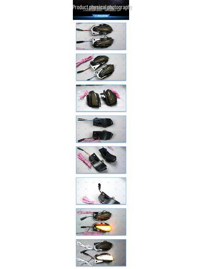 Toyota New Levin Rearview Mirror Sequential Turn Signal & Daytime Running Light - Blue Touch