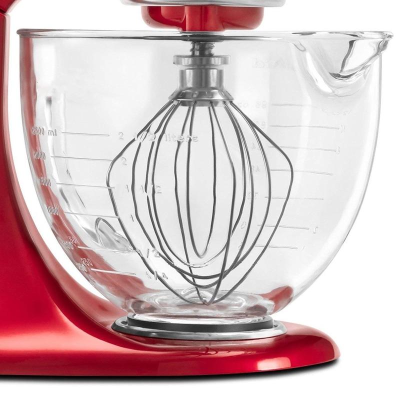 Elektrischer Mixer Edelstahl Drahtbesen Ersatz für KitchenAid K45WW zum Mischen, Schlagen, Rühren und Unterrühren
