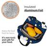 Cartoon Game Console Pattern Insulated Lunch Bag Thermal Bag Reusable Leakproof Lunch Box Tote Food Storage Bags School Outdoor
