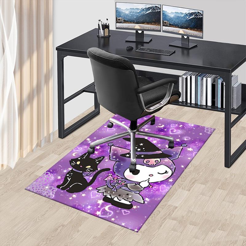 

Anime Cartoon Design Chair Mat - Non-Slip Carpet for Office Chair, Festival Gift, Suitable for Home Decor, Living Room, Bedroom, Game Room, and Dormit 60cm by 90cm