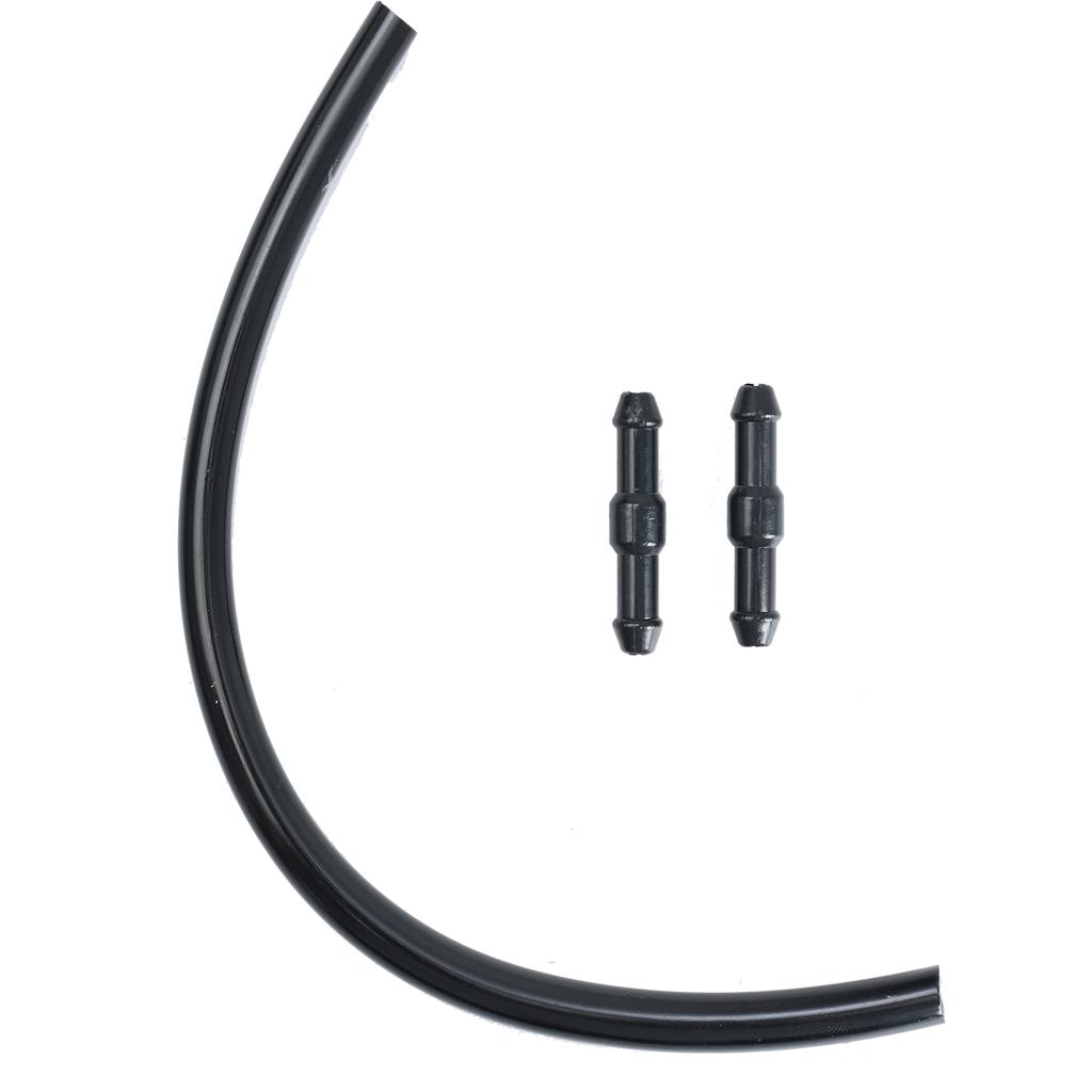 1Set Wiper Spray Hose With 2 Straight Connectors For VW T5 Skoda Seat With Corrugated Washer Hose Transporter Tube Fix 20CM