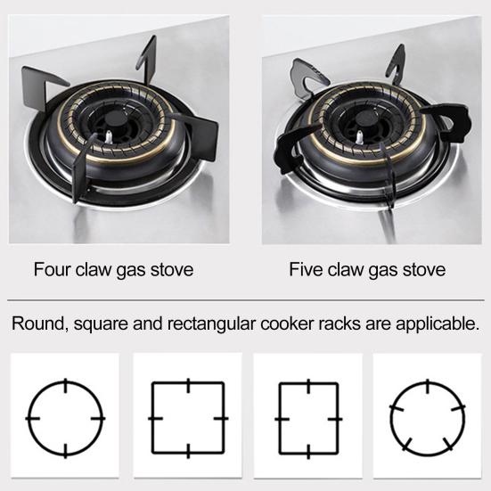 Universal Uniform Heat Conduction Pot Holding Simple Installation Stove Auxiliary Pot Holder for Restaurant Pot Holder