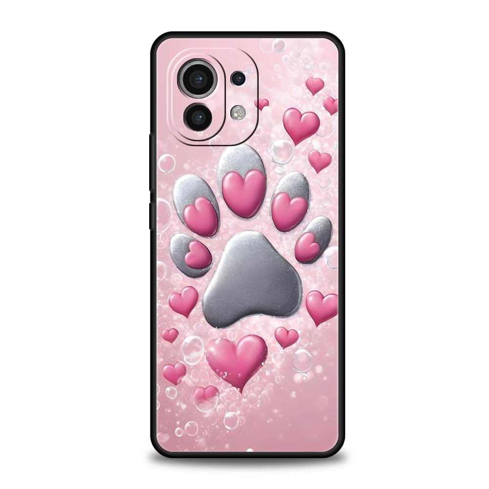 Og Paw Print Aesthetics Phone Case Cover for Xiaomi Mi 17 15 14 13 12 11 Ultra 15T 14T 13T 12T 11T Pro Lite 5G Soft TPU Shell