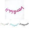Stunning Hanging Garland With Glitter Paper For Joyful Birthday Festivities