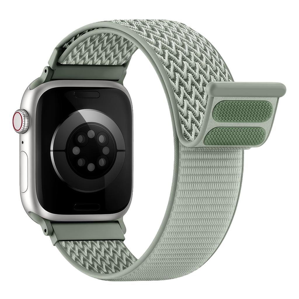 Nylon Loop Strap for Apple watch band 44mm 40mm 41mm 42mm 46mm 49mm Elastic correa bracelet iWatch series 11 10 9 8 se Ultra 3 2