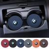 2Pcs Car Suede Water Cup Pad Anti-slip Coaster Accessorys for BMW E46 E39 E87 E90 E28 E53 E30 E60 E34 E36 E61 E62 E70 E91 E92