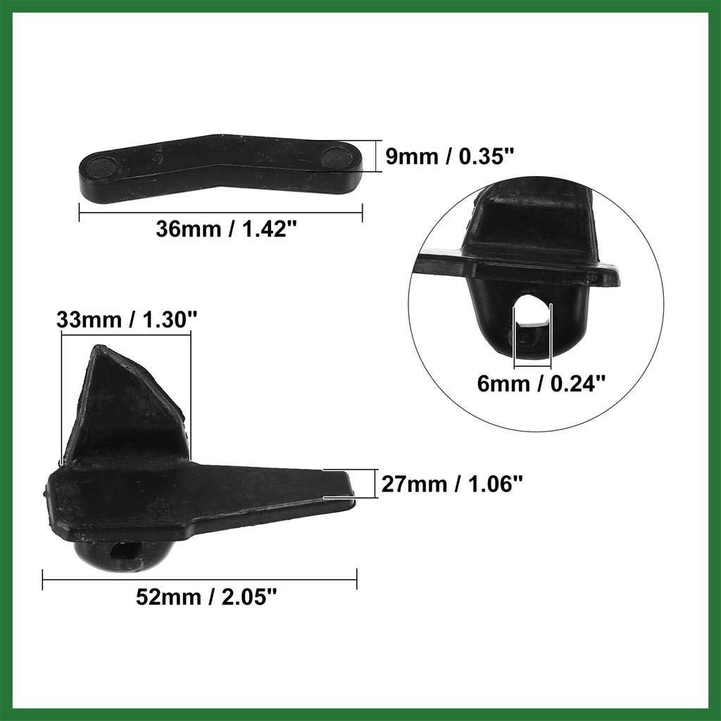 Motoforti 6 Set Tire Changer Insert Tire Demount Head Tire