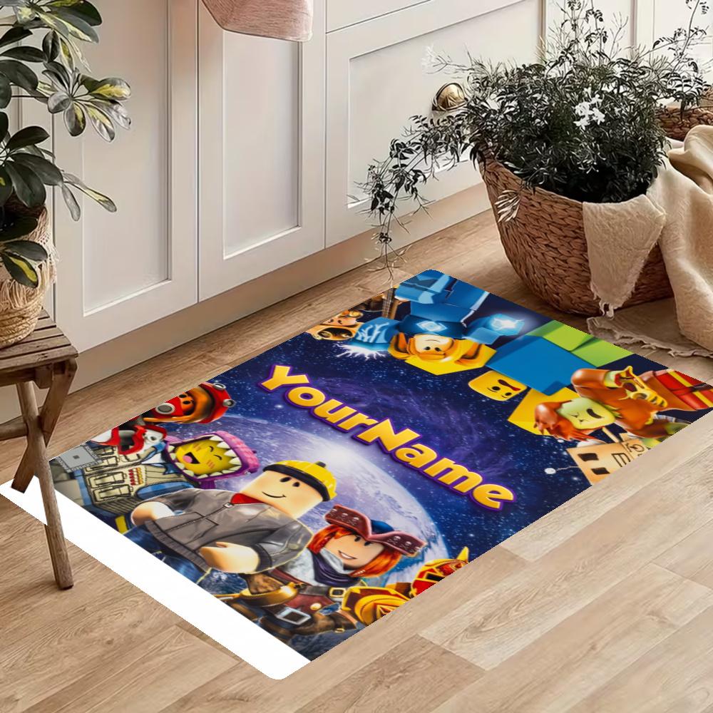 Roblox Customize Your Name Kitchen Rug Runner Rug Laundry Mat Hallway Entryway The Best Gift Choice