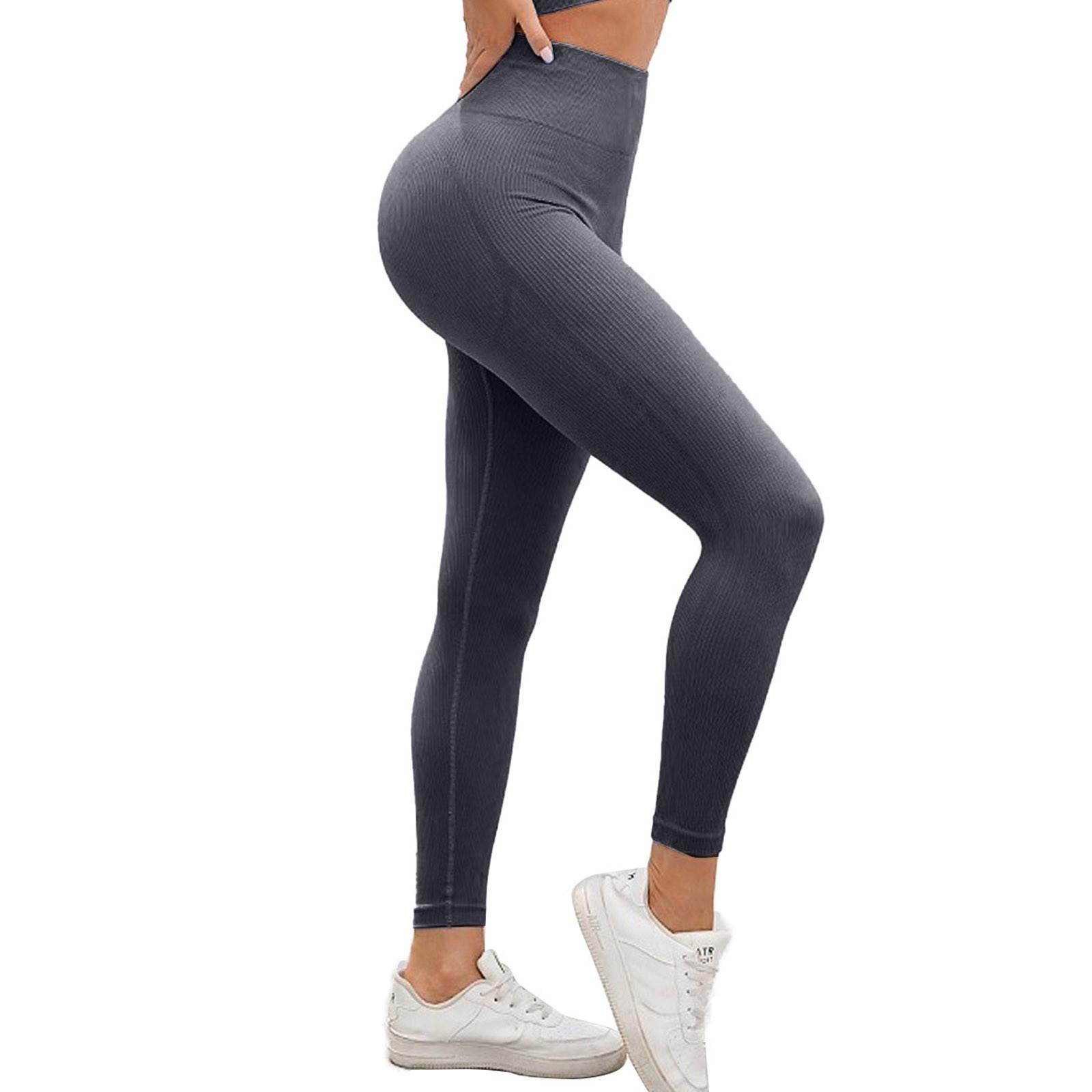 

Женские повседневные бесшовные брюки для фитнеса с подтяжкой бедер, облегающие и с высокой талией, штаны для йоги Seach Hip M