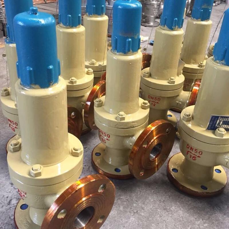 Full-Lift Safety Valve with Handle DN50