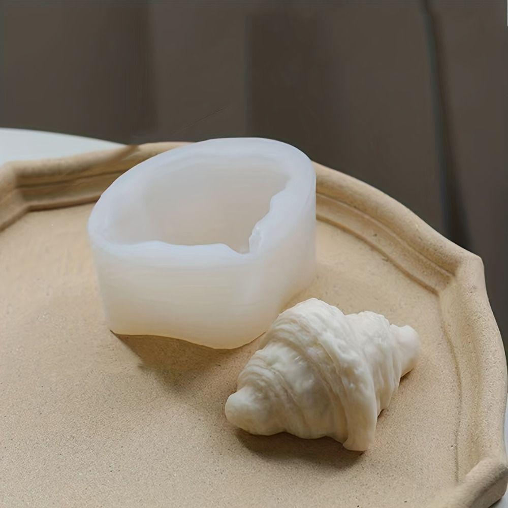 Simulation Bread Candle Mold Croissant Shape Dessert Mould Mousse Cake Mold  Chocolate Soap