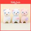 Charming Short Plush Alpaca Keychain Creative Bag Accessory Stuffed Toy