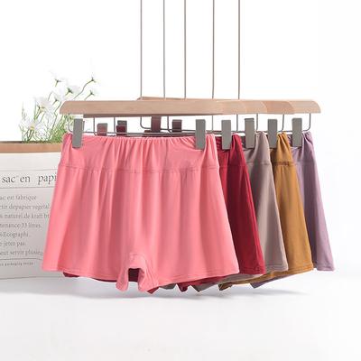 Flat Angle Underwear Women Mid Waist Underwear Four Underwear Safety Pants Oversized Breathable Pant