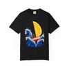 Citrus Clipper Picnic Fleet T-Shirt Black Front Print Comfort Colors 1717