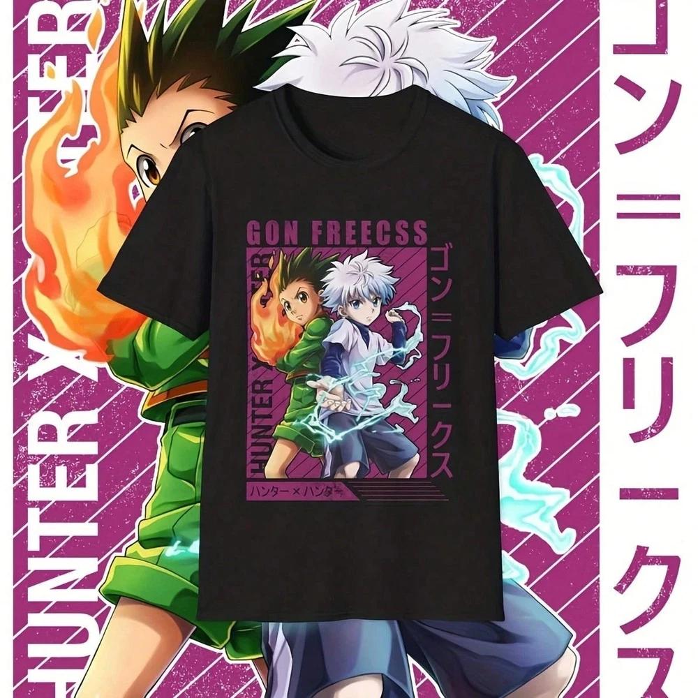 Gon Killua Freecss Anime Hunter TShirt Unisex Gift For Friends