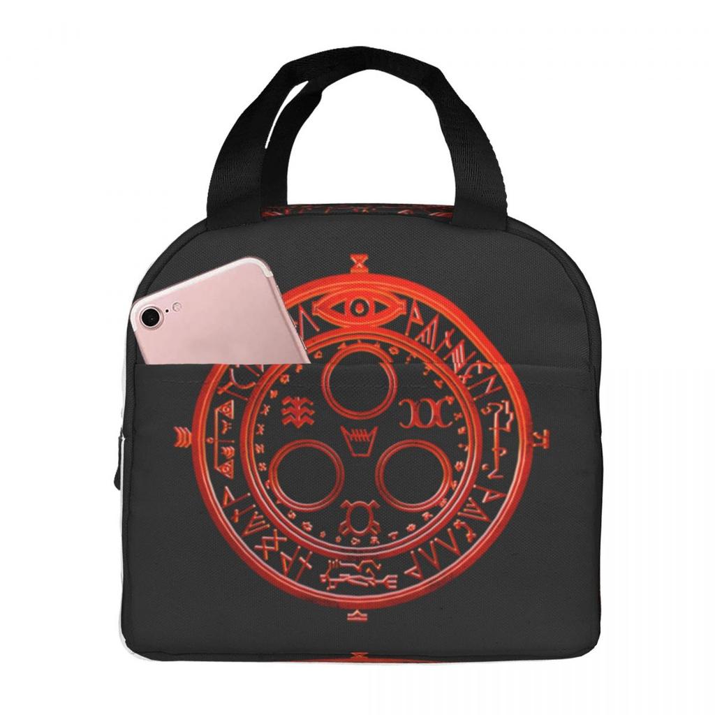Silent Hill Insulated Lunch Bag for Kids School Cooler Thermal Food Box Tote Portable Lunch Boxes Container