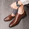 Business Shoes for Genuine Leather Shoes for Large for Formal for Commuting [ziitop] Men, Leather, Gentleman's Shoes, Wingtip, Business, Men, Size,