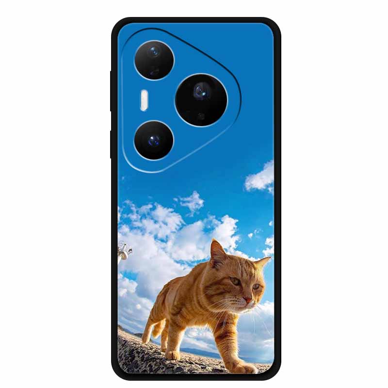 

Case For Huawei Pura 80 Pro+ Soft Silicone Back Cover For Huawei Pura 80 Pro Pura80 Pro Plus Protective Phone Case Animal Bumper Pura 80 Pro