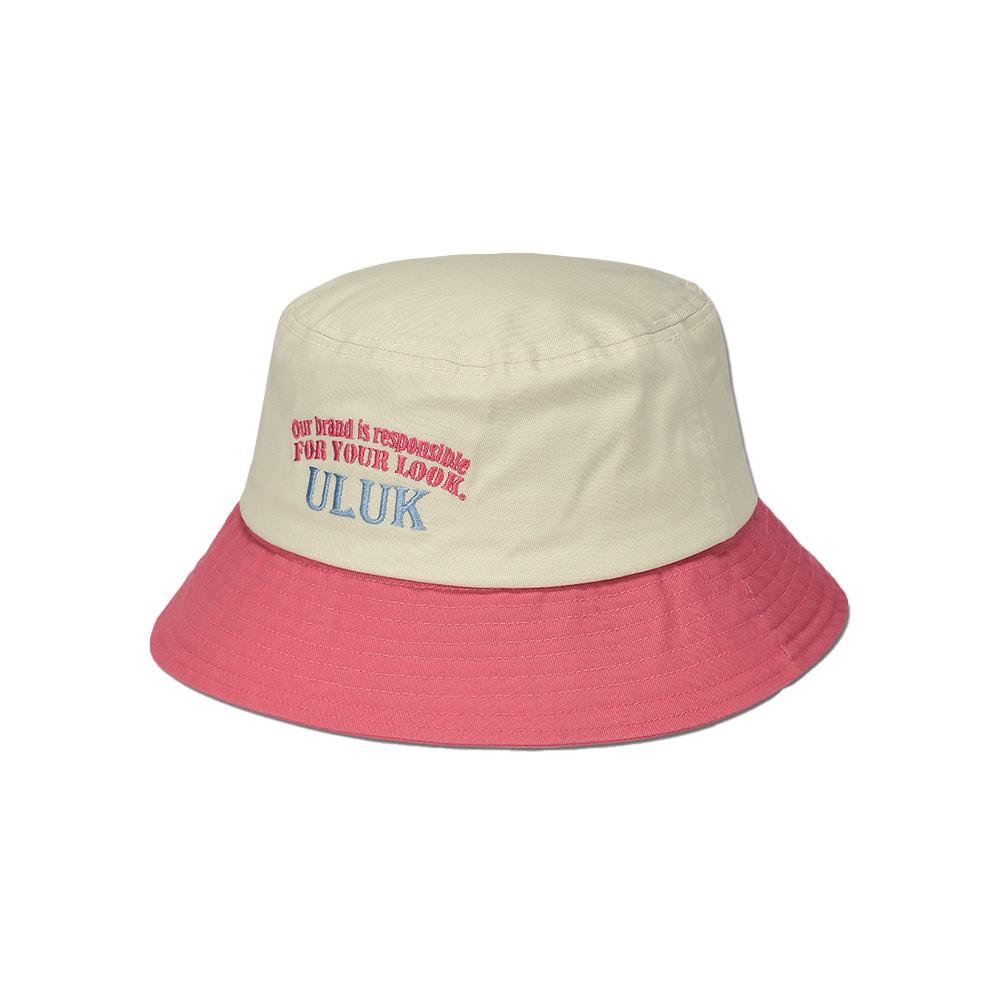ULUK Long Algerie Embroidered Bucket Hat_Pink