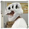 Hot Funny Plush Dinosaur Skeleton Costume Headpiece - Cosplay Party Outfit With Exoskeleton Design Dinosaur Suit Christmas Durable Gift