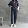 Women's 2 Piece Color Casual Sportswear Long Pants Set