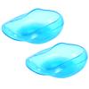 Silicone Ear Muffs for Home and Business, 2pcs Blue Cover   Anti Staining Plastic Guard Business, Blue, Pack Ear Covers   Earmuffs From Th