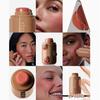 (sardas)Blush Cremoso em Bastão Rhode, Blush para Maquiagem com Acabamento Matte de Aparência Natural, Blush Hidratante de Longa Duração Leve e Fácil de Espalhar para as Bochechas