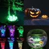 4pcs RGB LED Underwater Lights with RF Remote 16 Colors Waterproof Pool Aquarium Vase Party Decor