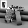 Zinc Alloy Leather Car Key Case For Toyota Auris Corolla Avensis Verso Yaris Aygo Scion Tc Im Camry Rav4 Forturner Hilux Key Fob