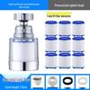 Universal Anti-Splash Kitchen & Shower Faucet Filter with Water Booster Nozzle